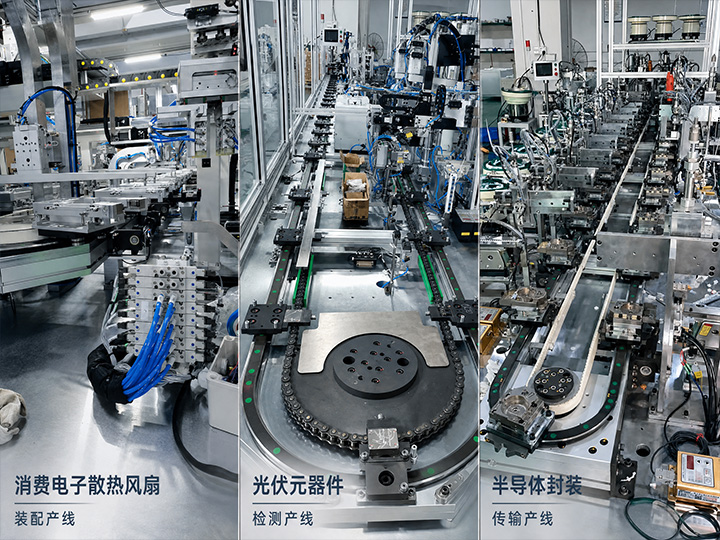 光伏产线环形导轨 消费电子自动化产线场景.jpg 光伏产线环形导轨 消费电子自动化产线场景.jpg